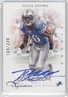 Rookie RPS - Titus Young #/249