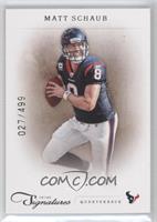 Matt Schaub #/499