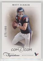 Matt Schaub #/499