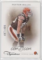 Peyton Hillis #/499