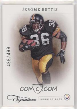 2011 Panini Prime Signatures - [Base] #88 - Jerome Bettis /499