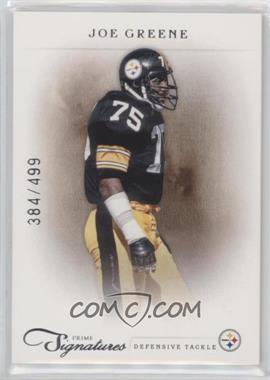 2011 Panini Prime Signatures - [Base] #96 - Joe Greene /499