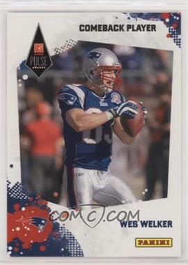 2011 Panini Pulse Awards - Comeback Player #2 - Wes Welker