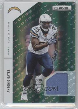 2011 Panini Rookies & Stars - [Base] - Longevity Parallel Emerald Materials Prime #120 - Antonio Gates /99