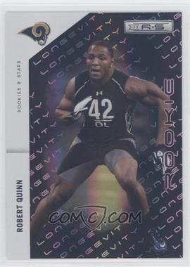 2011 Panini Rookies & Stars - [Base] - Longevity Parallel Holofoil #233 - Robert Quinn /99