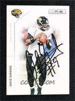 David Garrard [JSA Certified COA Sticker]