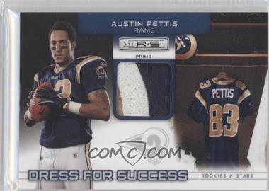 2011 Panini Rookies & Stars - Dress for Success Jerseys - Prime #26 - Austin Pettis /50