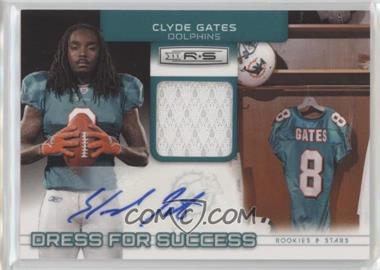 2011 Panini Rookies & Stars - Dress for Success Jerseys - Signatures #36 - Clyde Gates /50