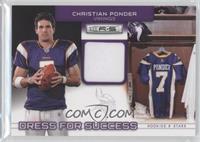 Christian Ponder #/299