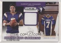 Christian Ponder #/299