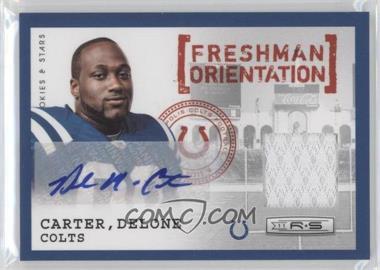 2011 Panini Rookies & Stars - Freshman Orientation Jerseys - Signatures #26 - Delone Carter /50