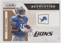 Titus Young [Noted] #/500