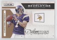 Christian Ponder #/500