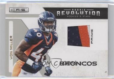 2011 Panini Rookies & Stars - Rookie Revolution - Materials Prime #19 - Von Miller /50