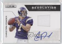 Christian Ponder #/25