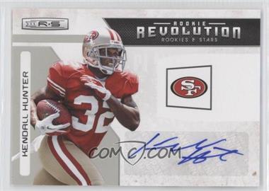 2011 Panini Rookies & Stars - Rookie Revolution - Signatures #17 - Kendall Hunter /10