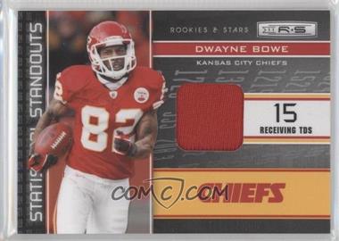 2011 Panini Rookies & Stars - Statistical Standouts Materials #20 - Dwayne Bowe /200