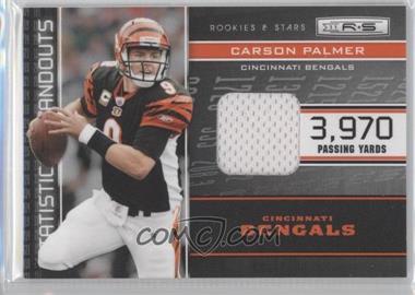 2011 Panini Rookies & Stars - Statistical Standouts Materials #6 - Carson Palmer /299