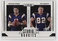 Christian Ponder, Kyle Rudolph #/100