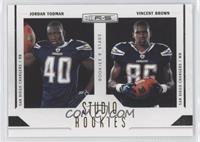 Jordan Todman, Vincent Brown #/500