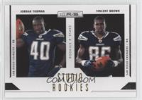 Jordan Todman, Vincent Brown #/500