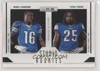 Mikel Leshoure, Titus Young #/500