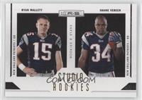 Ryan Mallett, Shane Vereen #/500