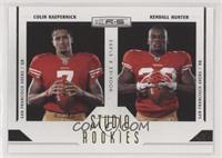 Colin Kaepernick, Kendall Hunter #/500