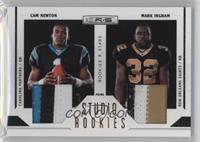 Cam Newton, Mark Ingram #/50