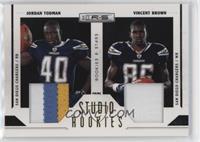 Jordan Todman, Vincent Brown #/50