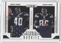 Jordan Todman, Vincent Brown #/299