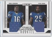 Mikel Leshoure, Titus Young #/299