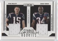 Ryan Mallett, Shane Vereen #/299