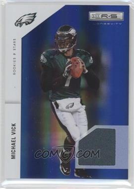 2011 Panini Rookies & Stars Longevity - [Base] - Sapphire Materials #114 - Michael Vick /100