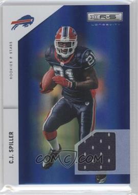 2011 Panini Rookies & Stars Longevity - [Base] - Sapphire Materials #15 - C.J. Spiller /100