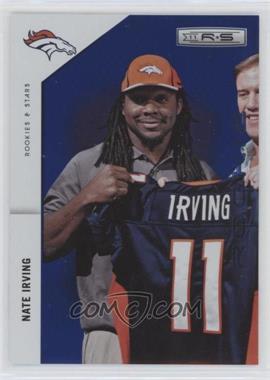 2011 Panini Rookies & Stars Longevity - [Base] - Sapphire #218 - Rookie - Nate Irving /75