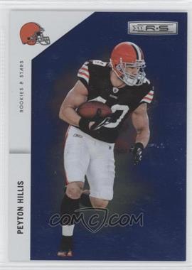 2011 Panini Rookies & Stars Longevity - [Base] - Sapphire #37 - Peyton Hillis /75