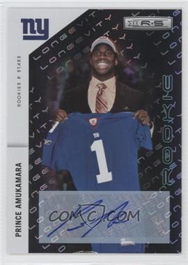 2011 Panini Rookies & Stars Longevity - [Base] - Signatures #226 - Rookie - Prince Amukamara /150