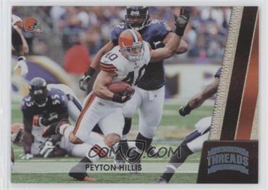 2011 Panini Threads - [Base] - Century Proof Platinum #37 - Peyton Hillis /25