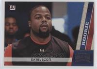 Da'Rel Scott [Poor to Fair] #/250