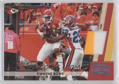 2011 Panini Threads - [Base] - Jerseys Prime #73 - Dwayne Bowe /99