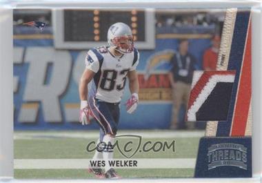 2011 Panini Threads - [Base] - Jerseys Prime #91 - Wes Welker /99