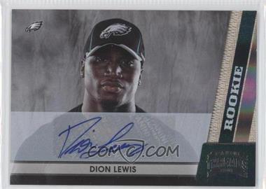 2011 Panini Threads - [Base] - Silver Signatures #183 - Dion Lewis /299