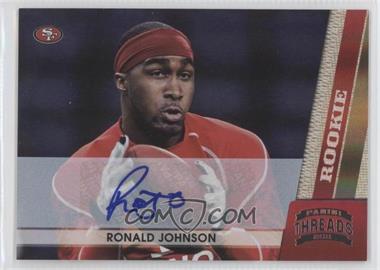 2011 Panini Threads - [Base] - Silver Signatures #234 - Ronald Johnson /299