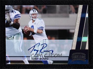 2011 Panini Threads - [Base] - Silver Signatures #42 - Tony Romo /5