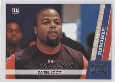 2011 Panini Threads - [Base] #177 - Da'Rel Scott