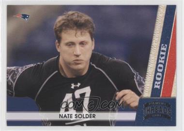 2011 Panini Threads - [Base] #221 - Nate Solder