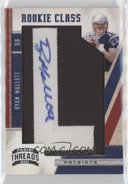 2011 Panini Threads - [Base] #259 - Rookie Class - Ryan Mallett /350