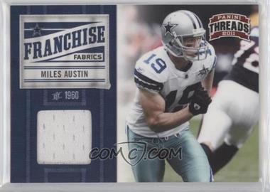 2011 Panini Threads - Franchise Fabrics #16 - Miles Austin /299