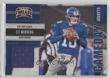 2011 Panini Threads - Gameday Jerseys #10 - Eli Manning /299